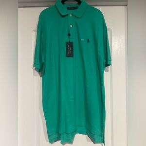 New with Tags!!!! Men’s Polo by Ralph Lauren Men's Teal Polo Shirt